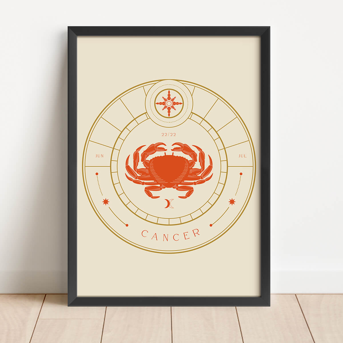 Vintage Zodiac- Cancer thumbnail-image-1