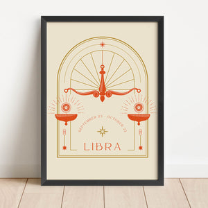 Vintage Zodiac- Libra thumbnail-image-1