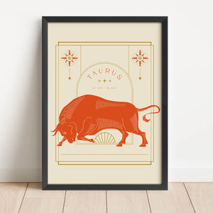 Vintage Zodiac- Taurus thumbnail-image-1