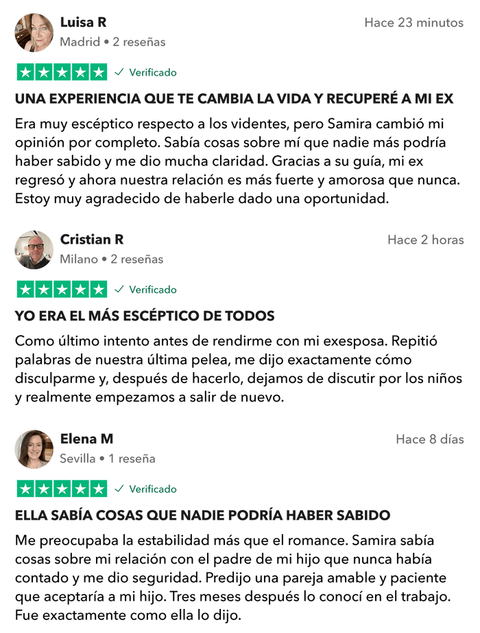 Has tenido lecturas antes, pero ninguna como esta...